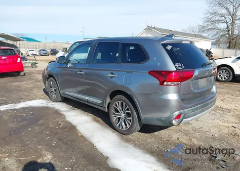 2018 Mitsubishi Outlander Se from USA, damaged, VIN JA4AZ3A38JJ001133